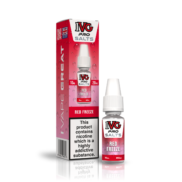 Red Freeze 10ml Nic Salt E-liquid by IVG Pro Salts | Best4vapes