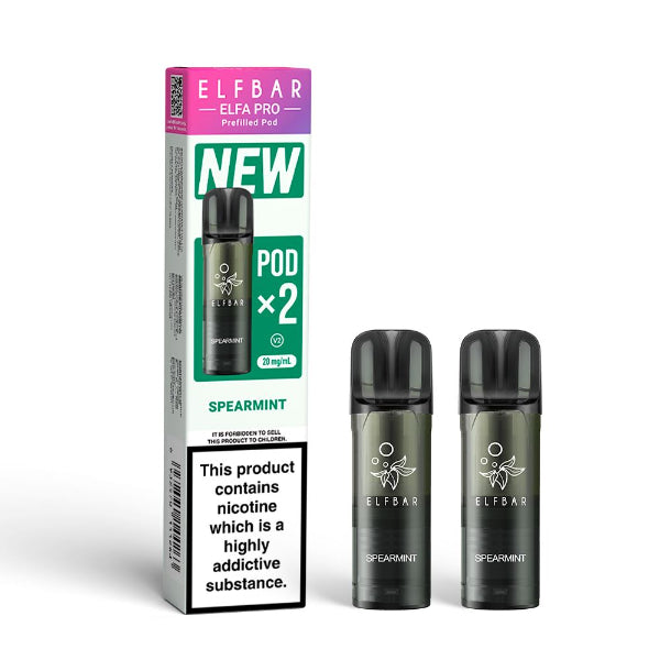 ElfBar Elfa Pro V2 Prefilled Pods | Spearmint | Best4vapes