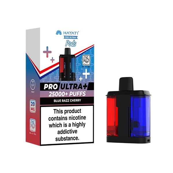 Hayati Pro Ultra Plus 25000 Pods | Blue Razz Cherry | Best4vapes
