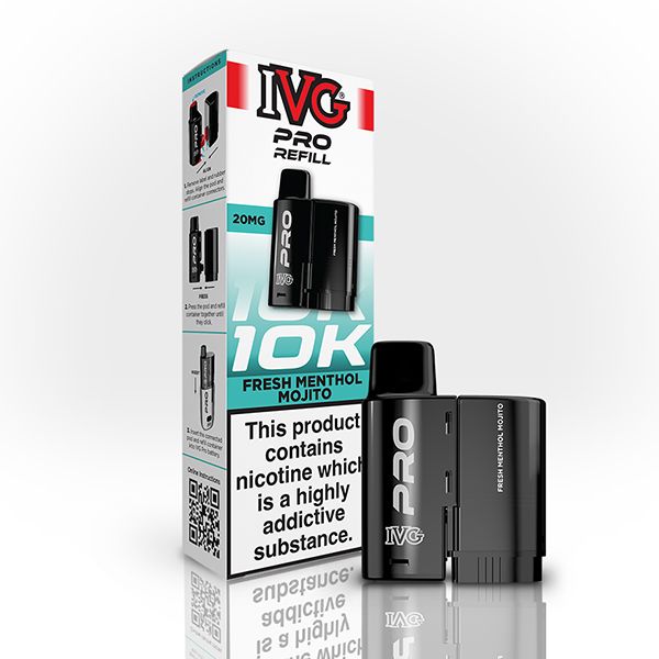 IVG Pro Refill Pod Pack | Fresh Menthol Mojito | Best4vapes