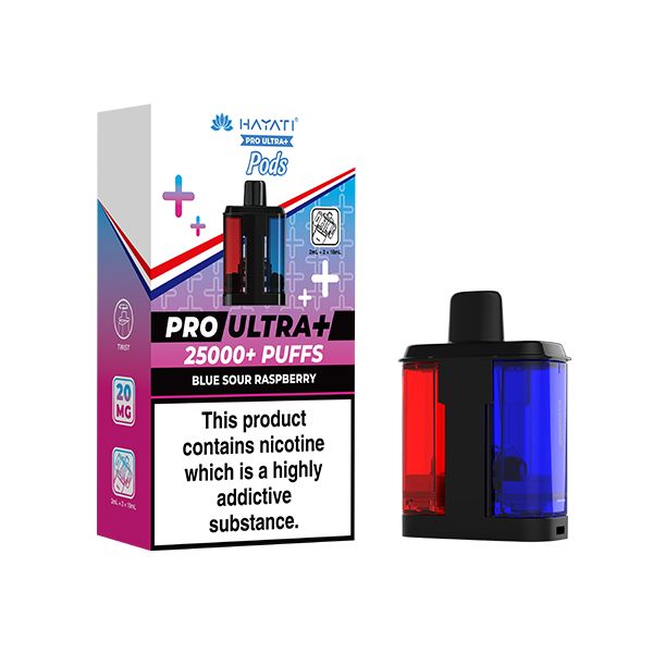 Hayati Pro Ultra Plus 25000 Pods | Blue Sour Raspberry | Best4vapes