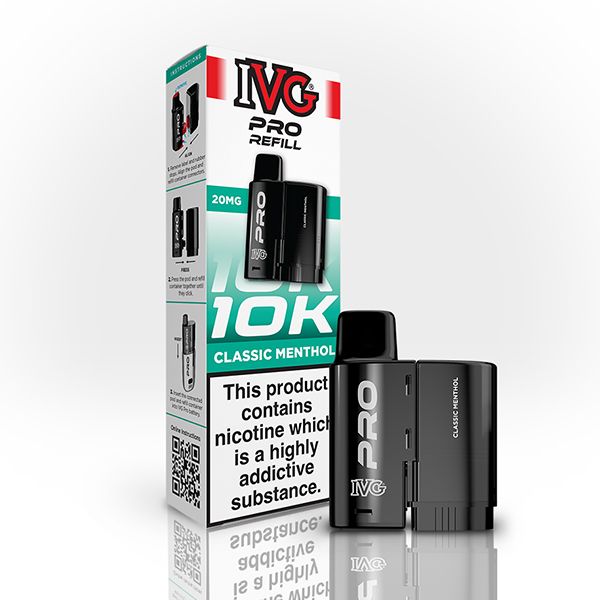 IVG Pro Refill Pod Pack | Classic Menthol | Best4vapes