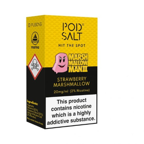 Marshmallow Man 3 Nic Salt E-liquid by Marina Vapes - Pod Salt Fusions (10ml) - Best4ecigs Vape