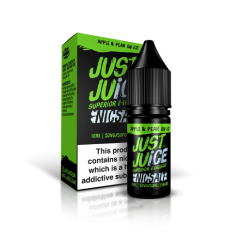 Apple & Pear On Ice 10ml Nic Salt E-liquid by Just Juice