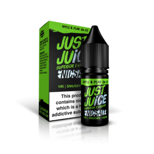 Apple & Pear On Ice 10ml Nic Salt E-liquid by Just Juice | Best4vapes