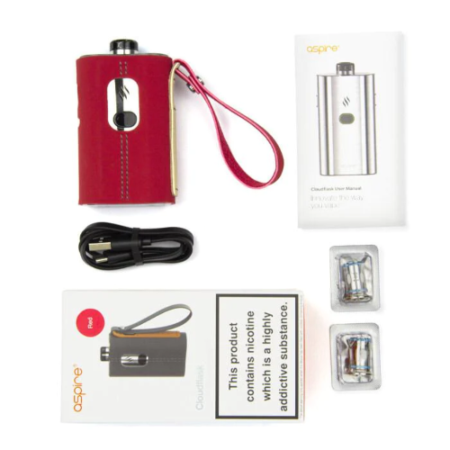 Aspire Cloudflask Pod Vape Kit | Contents | Best4vapes