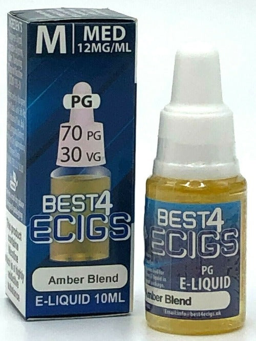 Amber Blend High PG E-liquid by Best4ecigs (10ml) - Best4vapes