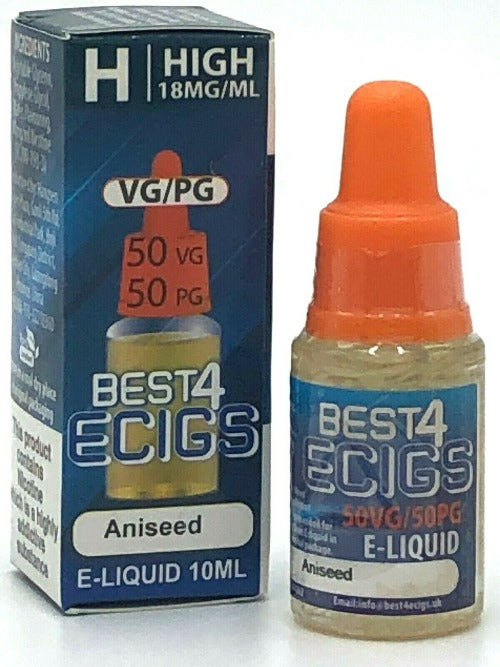 Aniseed E-Liquid by Best4ecigs (10ml) - Best4vapes