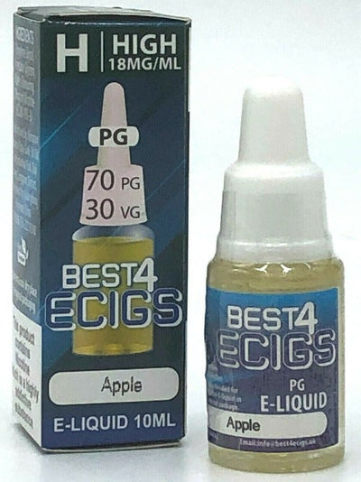 Apple High PG E-Liquid by Best4ecigs (10ml) - Best4vapes