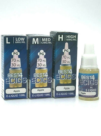 Apple High PG E-Liquid by Best4ecigs (10ml) - Best4vapes