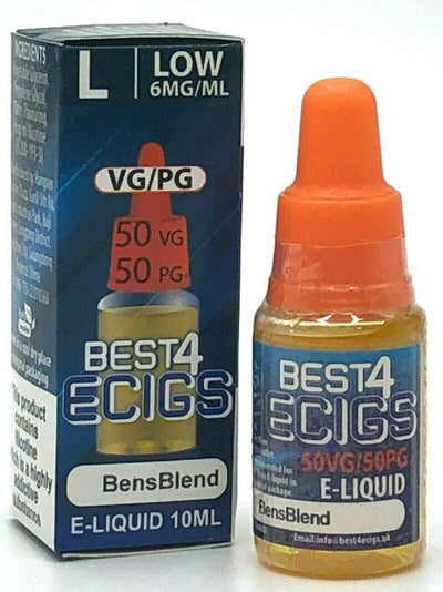 BensBlend E-Liquid by Best4ecigs (10ml) - Best4vapes