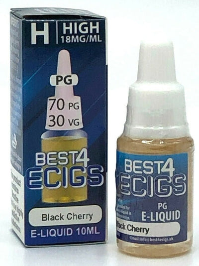 Black Cherry High PG E-Liquid by Best4ecigs (10ml) - Best4vapes