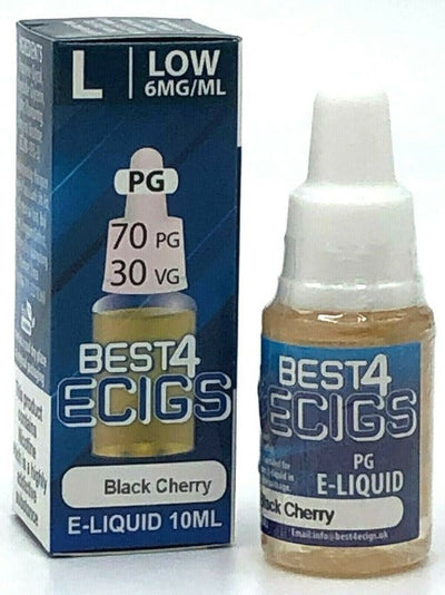 Black Cherry High PG E-Liquid by Best4ecigs (10ml) - Best4vapes