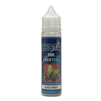 Black Cherry Short Fill E-liquid by Best4ecigs | 50ml | Best4vapes