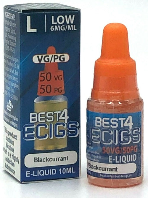 Blackcurrant E-Liquid by Best4ecigs (10ml) - Best4vapes