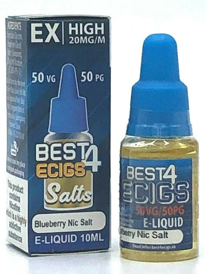 Blueberry 10ml Nic Salt E-Liquid By Best4ecigs | Best4vapes