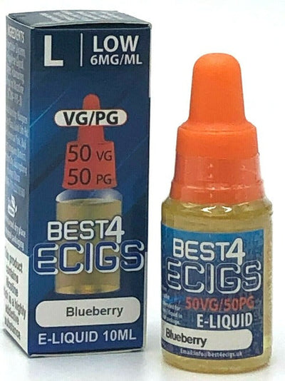 Blueberry E-Liquid by Best4ecigs (10ml) - Best4vapes