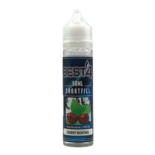 Cherry Menthol Short Fill E-liquid by Best4ecigs | 50ml | Best4vapes