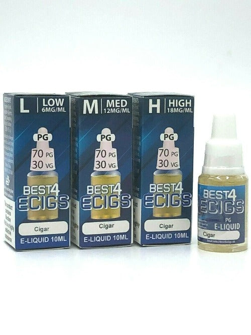 Cigar - High PG E-Liquid by Best4ecigs (10ml) - Best4vapes