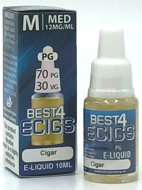 Cigar - High PG E-Liquid by Best4ecigs (10ml) - Best4vapes