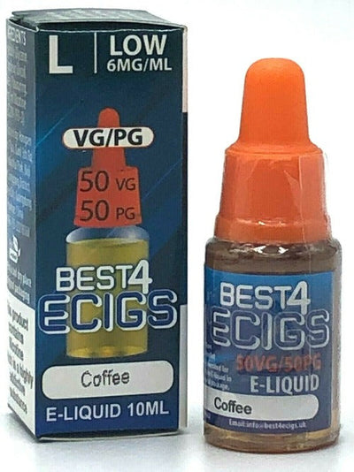 Coffee E-Liquid by Best4ecigs (10ml) - Best4vapes