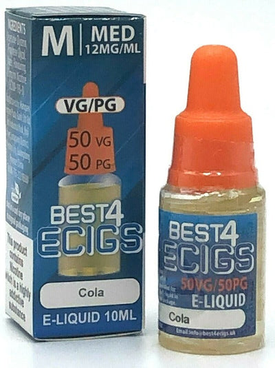 Cola E-Liquid by Best4ecigs (10ml) - Best4vapes