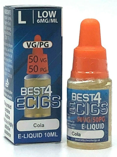 Cola E-Liquid by Best4ecigs (10ml) - Best4vapes