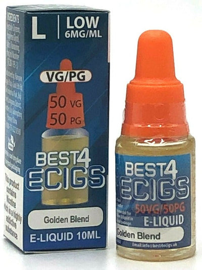 Golden Blend E-Liquid by Best4ecigs (10ml) - Best4vapes