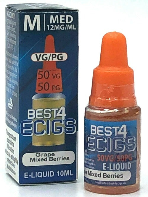 Grape Mixed Berries 10ml E-Liquid by Best4ecigs | Best4vapes