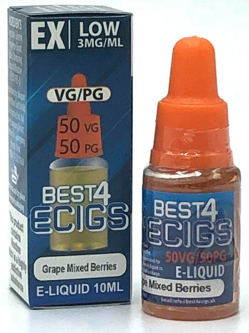 Grape Mixed Berries 10ml E-Liquid by Best4ecigs | Best4vapes