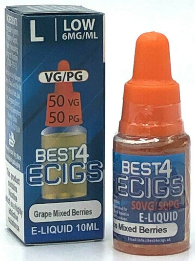 Grape Mixed Berries 10ml E-Liquid by Best4ecigs | Best4vapes