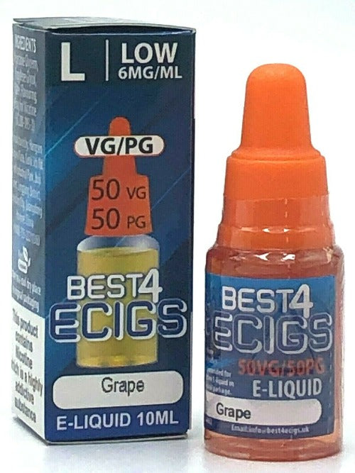 Grape E-Liquid by Best4ecigs (10ml) - Best4vapes