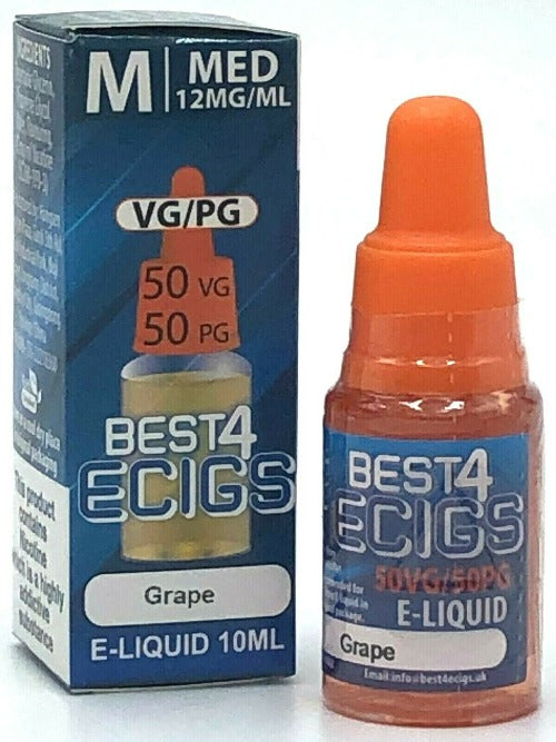 Grape E-Liquid by Best4ecigs (10ml) - Best4vapes