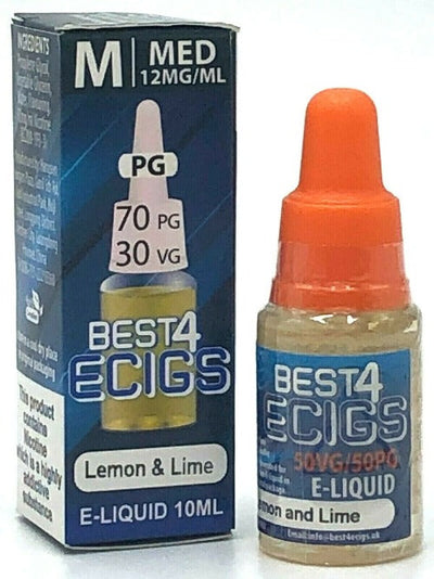 Lemon & Lime E-Liquid by Best4ecigs (10ml) - Best4vapes