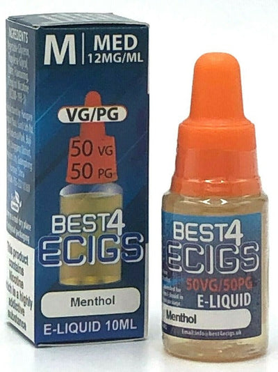 Menthol E-Liquid by Best4ecigs (10ml) - Best4vapes