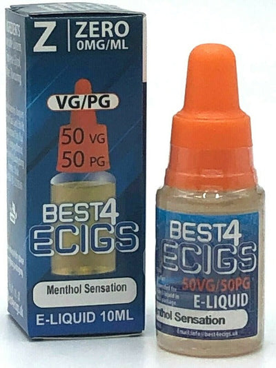 Menthol Sensation E-Liquid by Best4ecigs (10ml) - Best4vapes