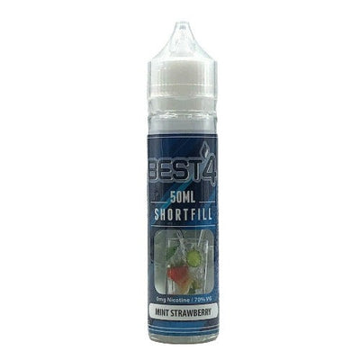 Mint Strawberry Short Fill E-liquid by Best4ecigs | 50ml | Best4vapes