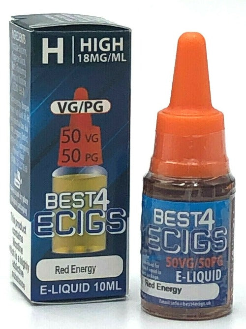 Red Energy E-Liquid by Best4ecigs (10ml) - Best4vapes