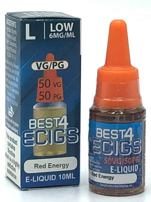 Red Energy E-Liquid by Best4ecigs (10ml) - Best4vapes