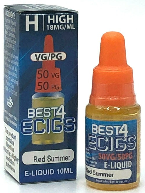 Red Summer 10ml E-Liquid by Best4ecigs | Best4vapes