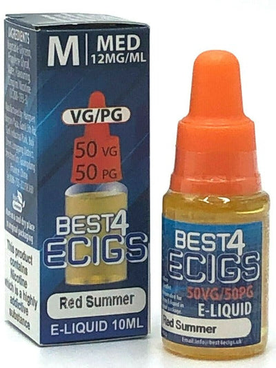 Red Summer 10ml E-Liquid by Best4ecigs | Best4vapes