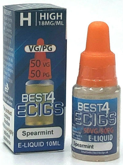 Spearmint E-Liquid by Best4ecigs (10ml) - Best4vapes