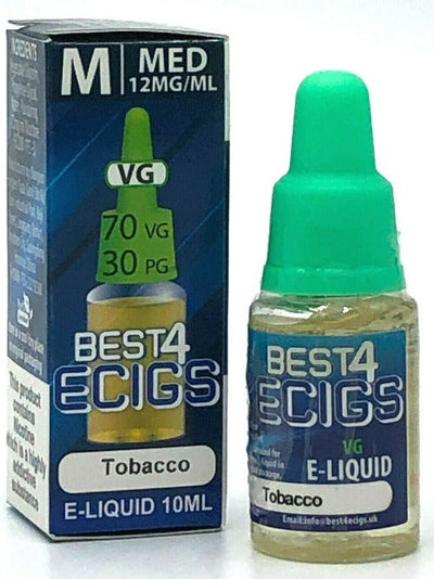 Tobacco High VG E-Liquid by Best4ecigs (10ml) - Best4vapes