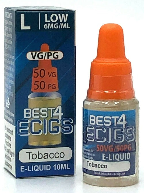 Tobacco E-Liquid by Best4ecigs (10ml) - Best4vapes