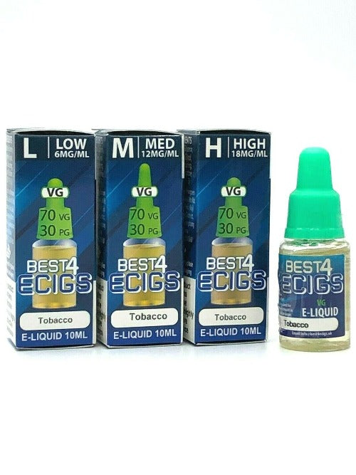 Tobacco High VG E-Liquid by Best4ecigs (10ml) - Best4vapes