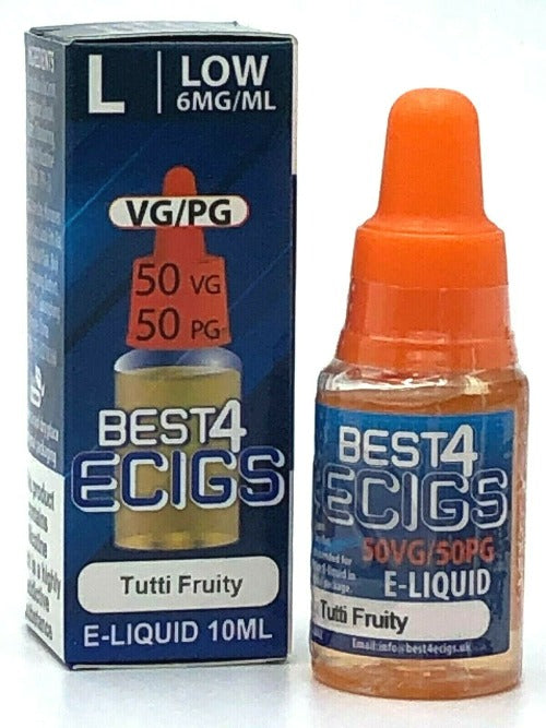Tutti Fruity E-Liquid by Best4ecigs (10ml) - Best4vapes