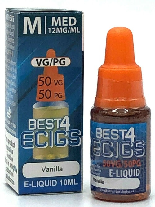 Vanilla E-Liquid by Best4ecigs (10ml) - Best4ecigs