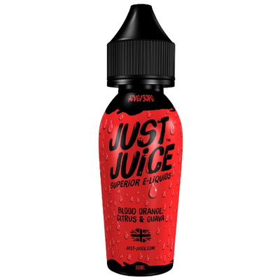 Blood Orange, Citrus & Guava 50ml Short Fill E-liquid by Just Juice | Best4vapes