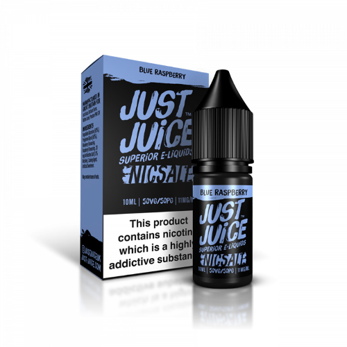 Blue Raspberry 10ml Nic Salt E-liquid by Just Juice