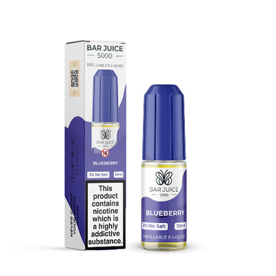 Blueberry - Bar Juice 5000 Nic Salt E-liquid | Best4ecigs